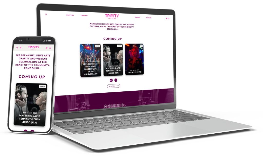Trinity Trollweb Trinity Theatre Website Design Project